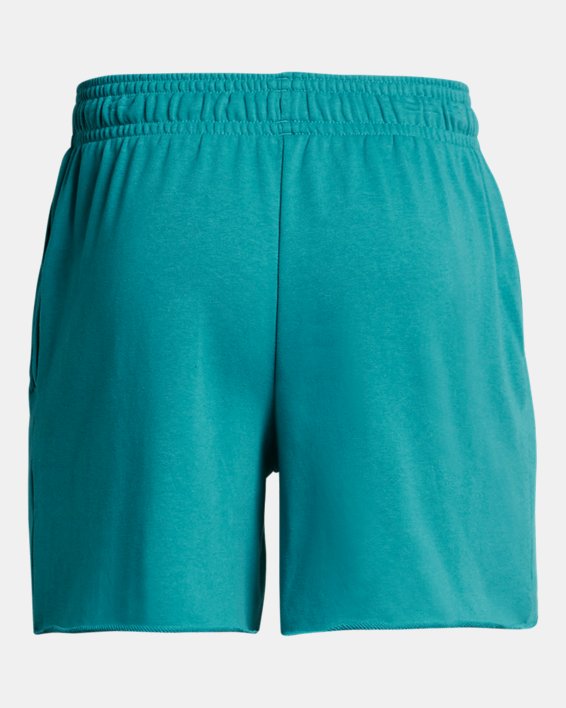 Shorts UA Rival Terry 15 cm da uomo, Blue, pdpMainDesktop image number 5